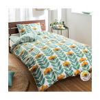 ショッピング掛け布団カバー 寝具 掛け布団カバー 北欧 フラワー柄 シングル ニッセン nissen