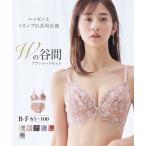 ブラジャー ショーツ セット レディース Wでバストをあげる ( トリンプ ) E70_M〜F80_L ニッセン nissen