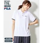 ポロシャツ トールサイズ レディース FILA ピンホールメッシュ UVカット 吸水速乾 M/L ニッセン nissen