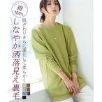 チュニック 大きいサイズ レディース 綿100% ゆったり ロング丈 トレーナー L/LL/3L/4L/5L ニッセン nissen