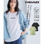 HEAD スポーツウェア トップス 大きいサイズ レディース ドライ メッシュベーシックロゴTシャツ 吸汗速乾 UVカット ヘッド 夏 6L/8L/10L ニッセン nissen