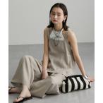 パンツ レディース セットアップ フレアキャミ＋ワイド 夏 ボトムス ズボン M ニッセン nissen