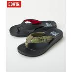 メンズ クッション フット ベッド トング サンダル EDWIN エドウイン 夏 靴 シューズ | M/L/LL | ニッセン nissen