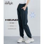  спорт одежда низ палантин размер женский HEAD высота рост мульти- стрейч брюки-джоггеры UV cut . пот скорость . лето | LL/3L/4L/5L |nisennissen