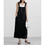  сарафан женский лен style .. Zip используя Jean ska лето Jean ska One-piece | L |nisennissen