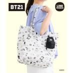 レディース BT21 バック パック ミニ ポーチ + プリント エコ バッグ A4対応 春 夏 秋 冬 おしゃれ ニッセン nissen