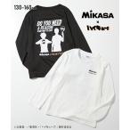  футболка ребенок одежда Kids MIKASA× Haikyu!! принт мужчина девочка весна осень tops cut and sewn | рост 130/140/150/160cm |nisennissen