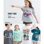  футболка ребенок одежда Kids Disney короткий рукав принт мужчина девочка лето tops cut and sewn | рост 100/110/120/130cm |nisennissen