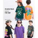  футболка ребенок одежда Kids GRATEFUL DEAD большой Silhouette короткий рукав принт мужчина девочка лето tops cut and sewn | рост 110/120/130cm |nisennissen