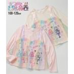 トップス・チュニック Tシャツ 子供服 キッズ 名探偵プリキュア 長袖 レインボーチュール使い重ね着風 プリン