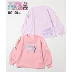 トップス・チュニック トレーナー 子供服 キッズ 名探偵プリキュア 長袖 リボン使い プリント スウェット 女の