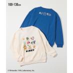 トップス・チュニック トレーナー 子供服 キッズ 星のカービィ 長袖 スウェット プリント 男の子 女の子 春 秋