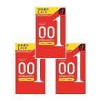 コンドーム オカモト ゼロワン Lサイズ 3個入×3個セット 避妊具 大きめ okamoto 0.01 まとめ買い 001