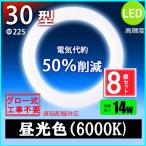 led蛍光灯丸型30w形 昼光色 LEDランプ丸形30W型 LED蛍光灯円形型 FCL30W代替  高輝度 グロー式工事不要 8個セット送料無料