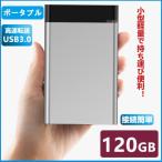外付けHDD 120GB ポータブル型 4k対応テレビ録画 PC パソコン mac対応 USB3.1/USB3.0用 HDD 2.5インチ 持ち運び 簡単接続 ハードディスク 最安値に挑戦