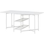 バタフライテーブル 両サイド(SG001 157 WH/WH) ニトリ