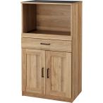 ショッピングレンジ台 レンジ台(PS01 1160 BK/LBR) ニトリ