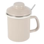 ほうろうオイルポット(モカ 550ml KY013) デコホーム ニトリ