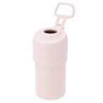 ペットボトルホルダー 折りたたみハンドル付き 500-650ml (E ピンク) ニトリ