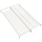 コンパクトに収納できるスライド式水切りラック(モカ DN004) デコホーム　ニトリ