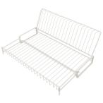 コンパクトに収納できる折りたたみ式水切りラック(モカ DN003) デコホーム　ニトリ