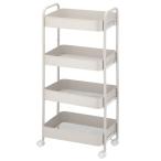 はめるだけワゴン4段(モカ WA004) ニトリ  デコホーム