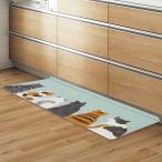 PVC коврик на пол ( кошка 50X120 JQ33)nitoli