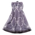 ショッピングラティス ドレスタオル(リボンラティス パープル NG09) デコホーム ニトリ