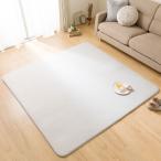 ふわふわで心地よいファーラグ(185X185 グレー cST02) デコホーム ニトリ