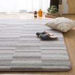 極厚30mmウレタン入り 防汚加工+防ダニ加工+防音ラグ(200X240 BR PL10) ニトリ