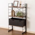 ショッピングシェルフ ワイヤーシェルフ NP ミドルタイプ(幅60cm ミドルブラウン) ニトリ 限定価格：1/5迄