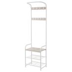 玄関ラック5218(ホワイトウォッシュ) ニトリ