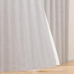 ショッピングカーテン 4枚セット カーテン&レース 4枚セット(RP017 GY 100X200cmセット) ニトリ