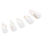  искусственные ногти ( Gold линия KP25039) декоративный элемент Home nitoli