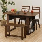 幅94(伸長時120) 伸長式ダイニング