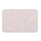 珪藻土入りやわらかバスマット（38x59 ハナガラ） デコホーム ニトリ