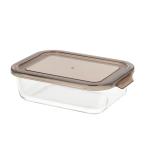 耐熱ガラス保存容器 1040ml 長方形 デ