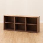 ショッピング本棚 本棚上置き(120U BS008 MBR) ニトリ