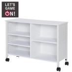 ge-ming полка Wagon (GM012 WH) тумбочка на колесах nitoli