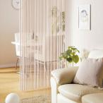 ショッピングすだれ ひものれん 間仕切り レース (カプチーノ 85X220) のれん すだれ カーテン 間仕切り  ニトリ