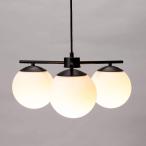 フロストガラスペンダントライト 3灯 ASM  (Living in Comfort) ニトリ