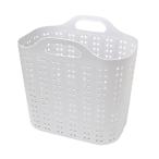 ランドリーバスケット(ボルカ L ライトグレー) 幅42×奥行28×高さ42cm ランドリーバスケット ニトリ