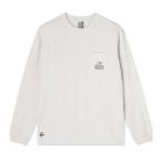 CHUMS ブービーフェイスポケットブラッシュドロングスリーブTシャツ（yahoo）