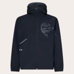 オークリー OAKLEY ENHANCE MOBILITY JACKET 7.0 ウォームアップジャケット クロスジャケット メンズ ブラック FOA408986　