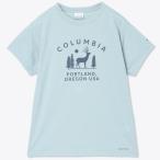 コロンビア レディース 半袖Tシャツ ウィメンズチェンブリンコーブショートスリーブTシャツ ブルー トレッキング キャンプ 街着 Columbia PL6748