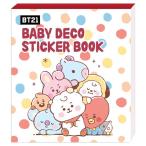 韓国語 ステッカーブック『BT21 ベイビー デコ ステッカーブック』（韓国版／BTS／防弾少年団）