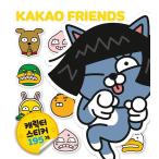 韓国のステッカーブック 『キャラクターステッカー：カカオフレンズ ネオ NEO』 KAKAO FRIENDS