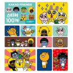 韓国のステッカーブック 『キャラクターステッカー：カカオフレンズ　ブルー』 KAKAO FRIENDS