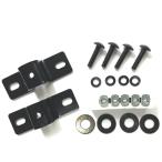 NAMINORIKOZOU 200系ハイエースSGL /ワゴンGL パワーステー (2個1セット) サイドバー補強ステー 補強取付キット 耐荷重アップ 室内キャリア  車壁 要穴あけ 強化