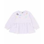 セラフ　リボンいっぱいペプラム長袖Tシャツ